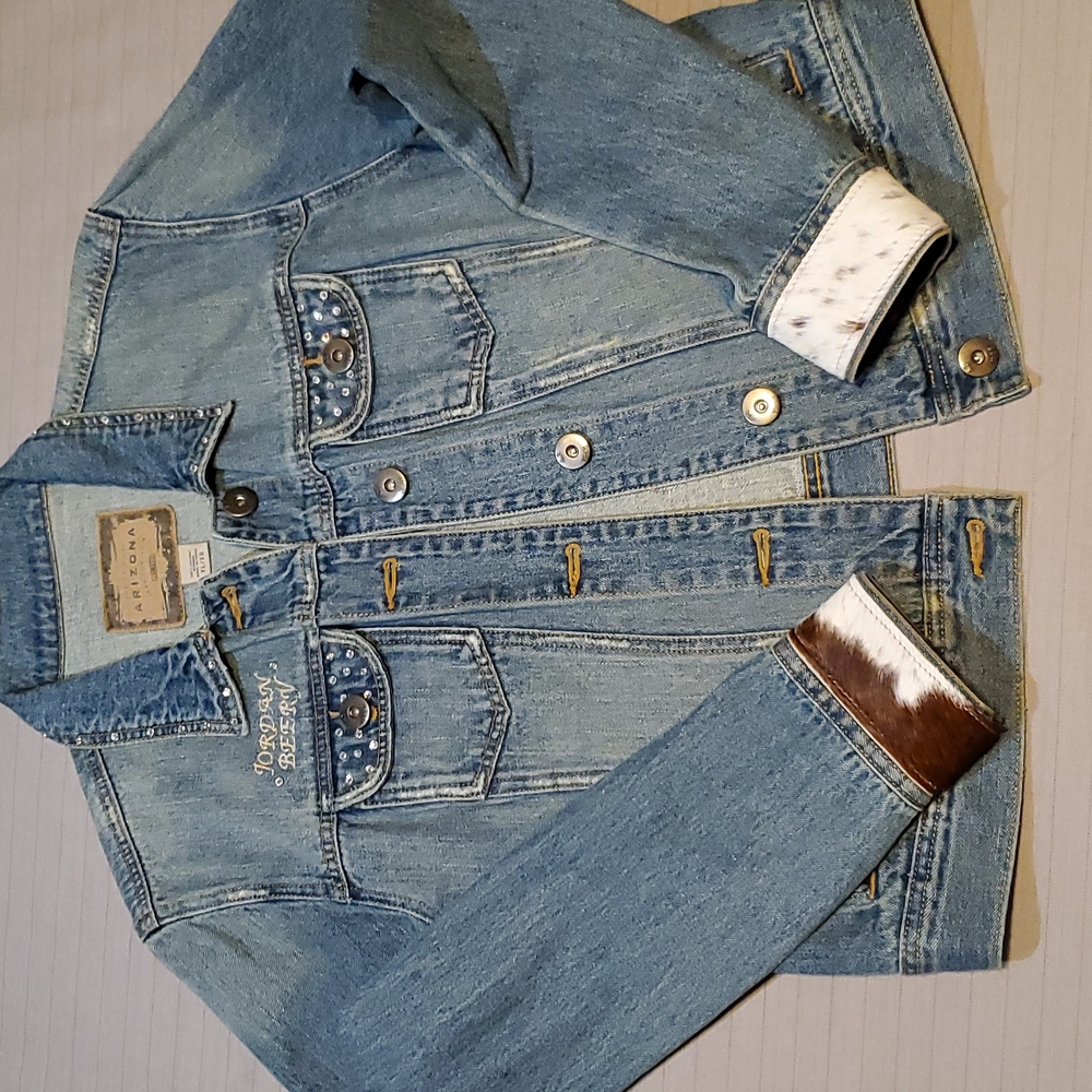 ⚡️Flash Sale‼️Arizona Vintage Country Studed Jean jacket